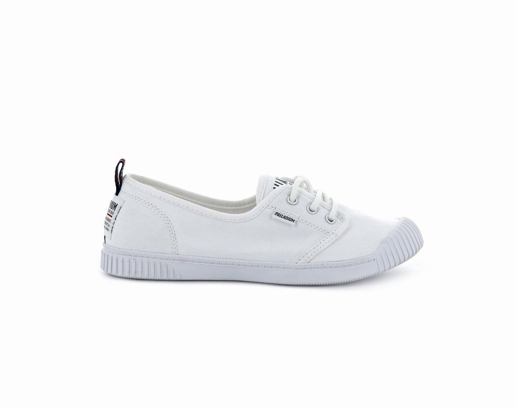 Palladium Easy Sl Women's Low Top Sneakers White (GFDI37942)